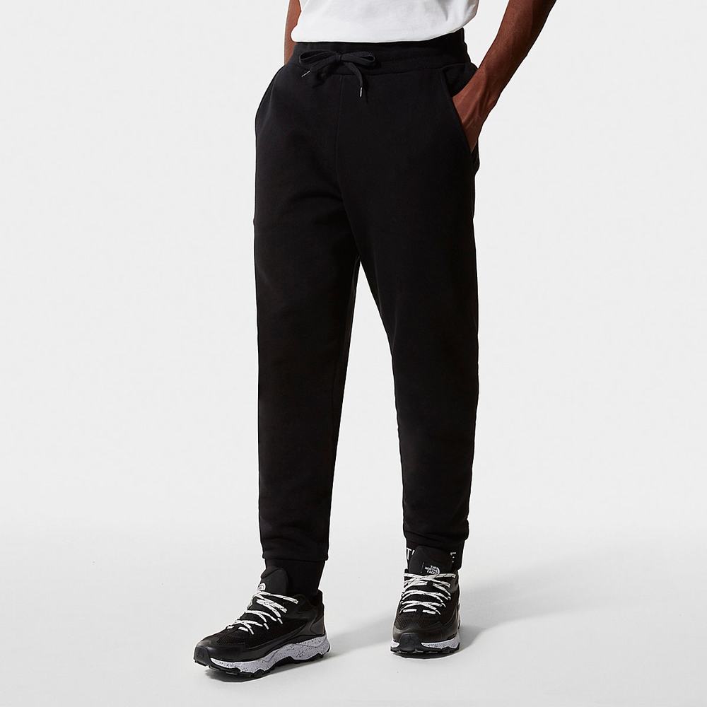 Jogger Nohavice The North Face Zumu Fleece Panske Čierne | QAO-390462