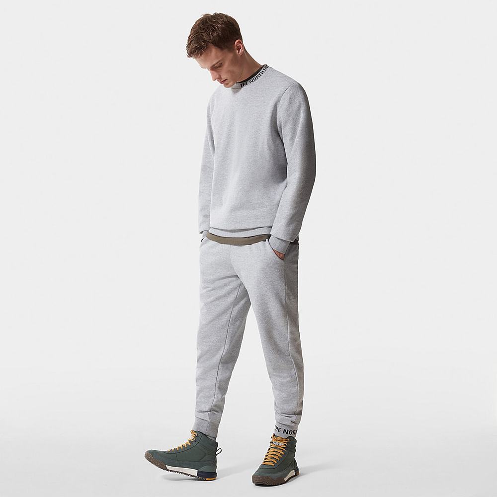 Jogger Nohavice The North Face Zumu Fleece Panske Svetlo Siva | YCB-524160