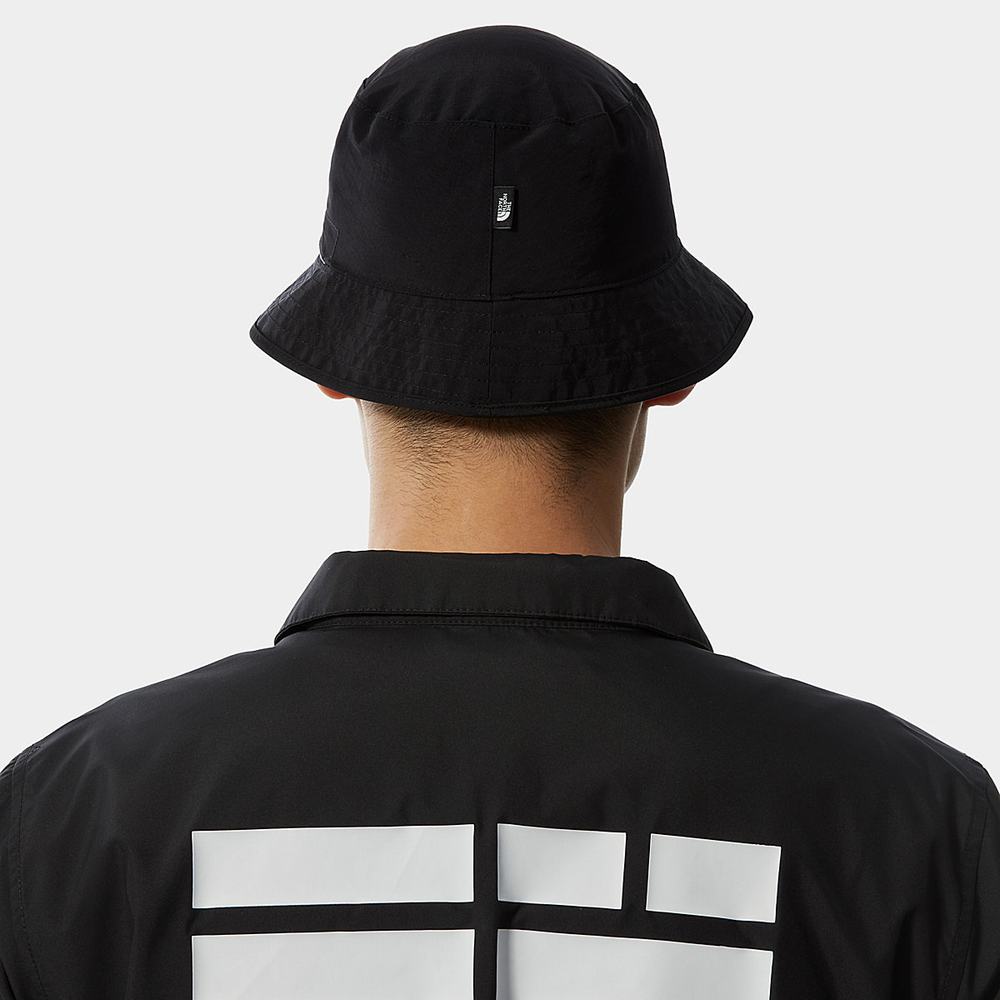Klobuky The North Face INTERNATIONAL COLLECTION REVERSIBLE SPECTATOR BUCKET HAT Damske Čierne Biele | CZX-102658