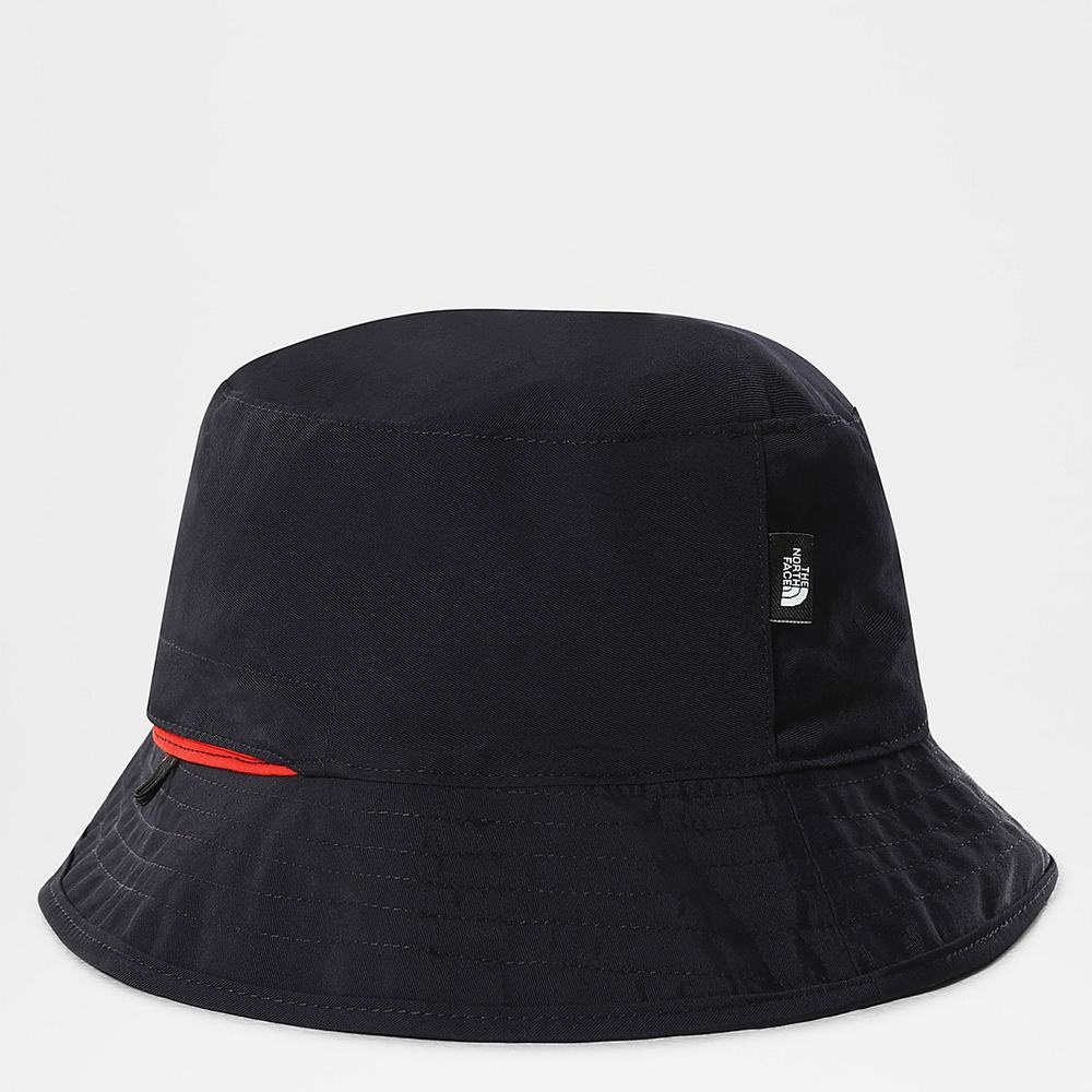 Klobuky The North Face INTERNATIONAL COLLECTION REVERSIBLE SPECTATOR BUCKET HAT Damske Námornícka Modrá Červené | OTJ-492081