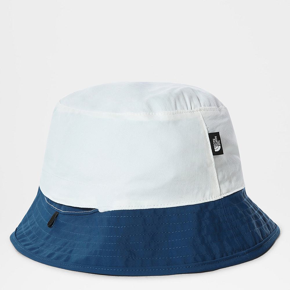 Klobuky The North Face INTERNATIONAL COLLECTION REVERSIBLE SPECTATOR BUCKET HAT Panske Biele Modre | SUG-412386