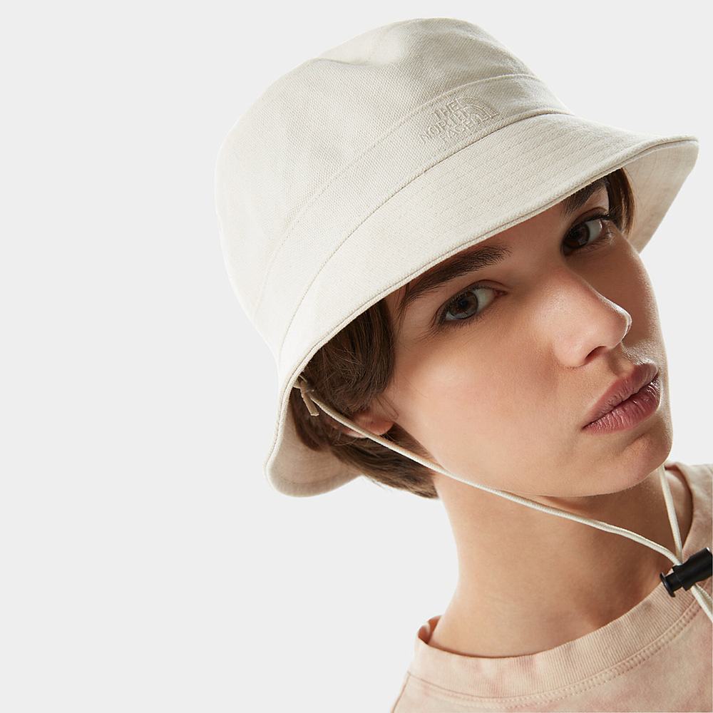 Klobuky The North Face Mountain Bucket Damske Béžové | JXW-123945