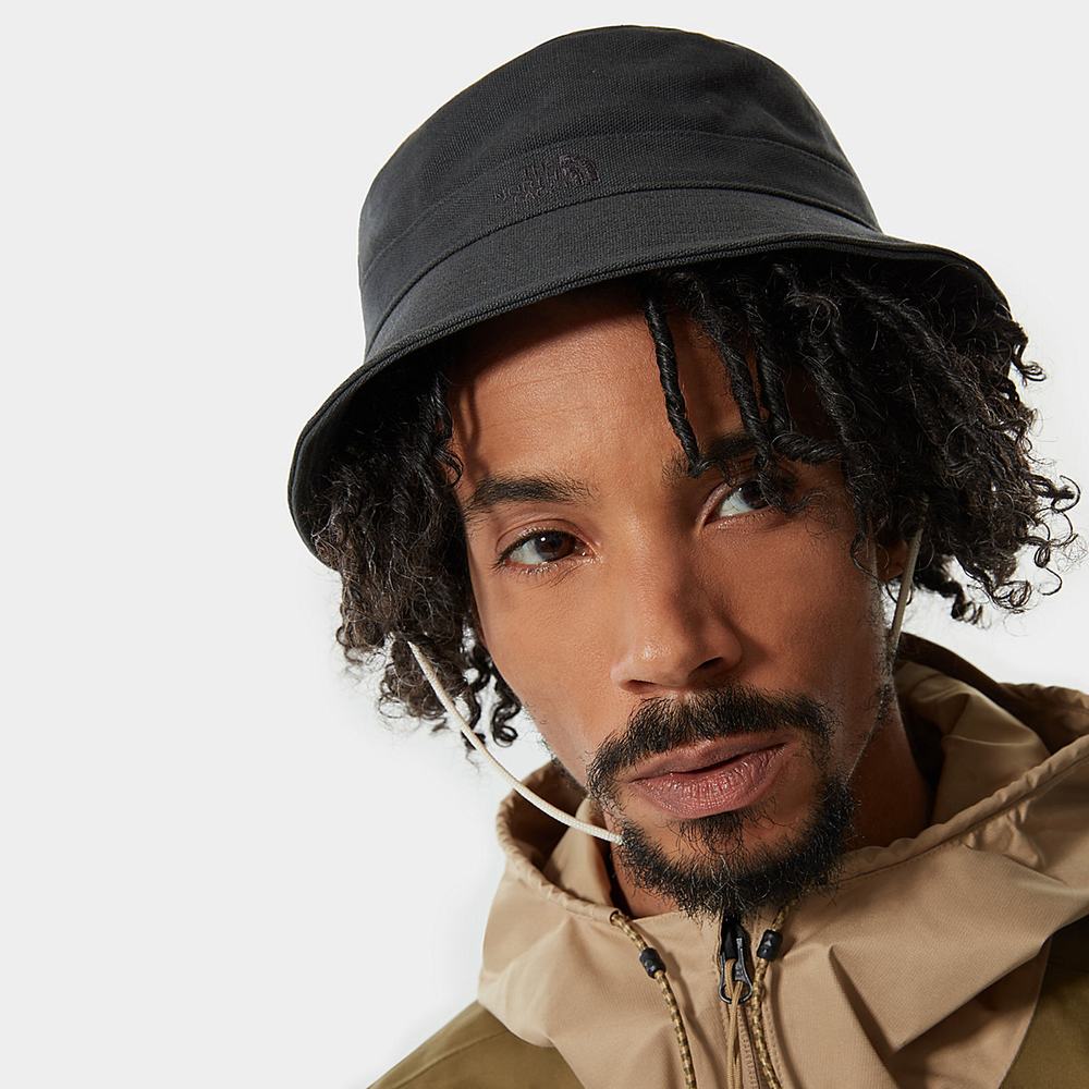Klobuky The North Face Mountain Bucket Panske Siva | LTK-469382