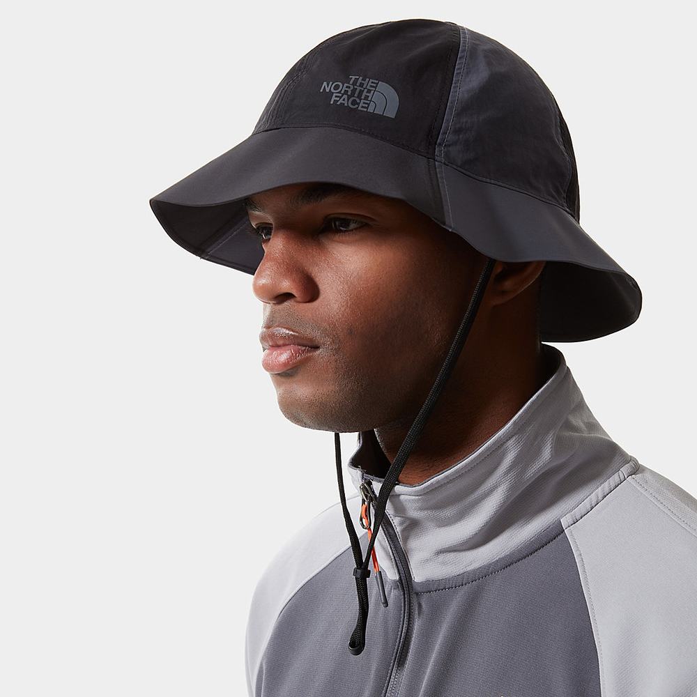 Klobuky The North Face Tekware Bucket Panske Čierne Siva | VZE-971306