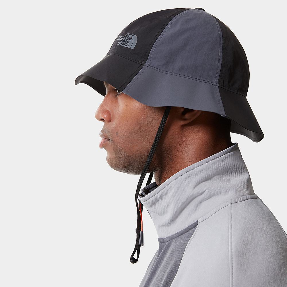 Klobuky The North Face Tekware Bucket Panske Čierne Siva | VZE-971306