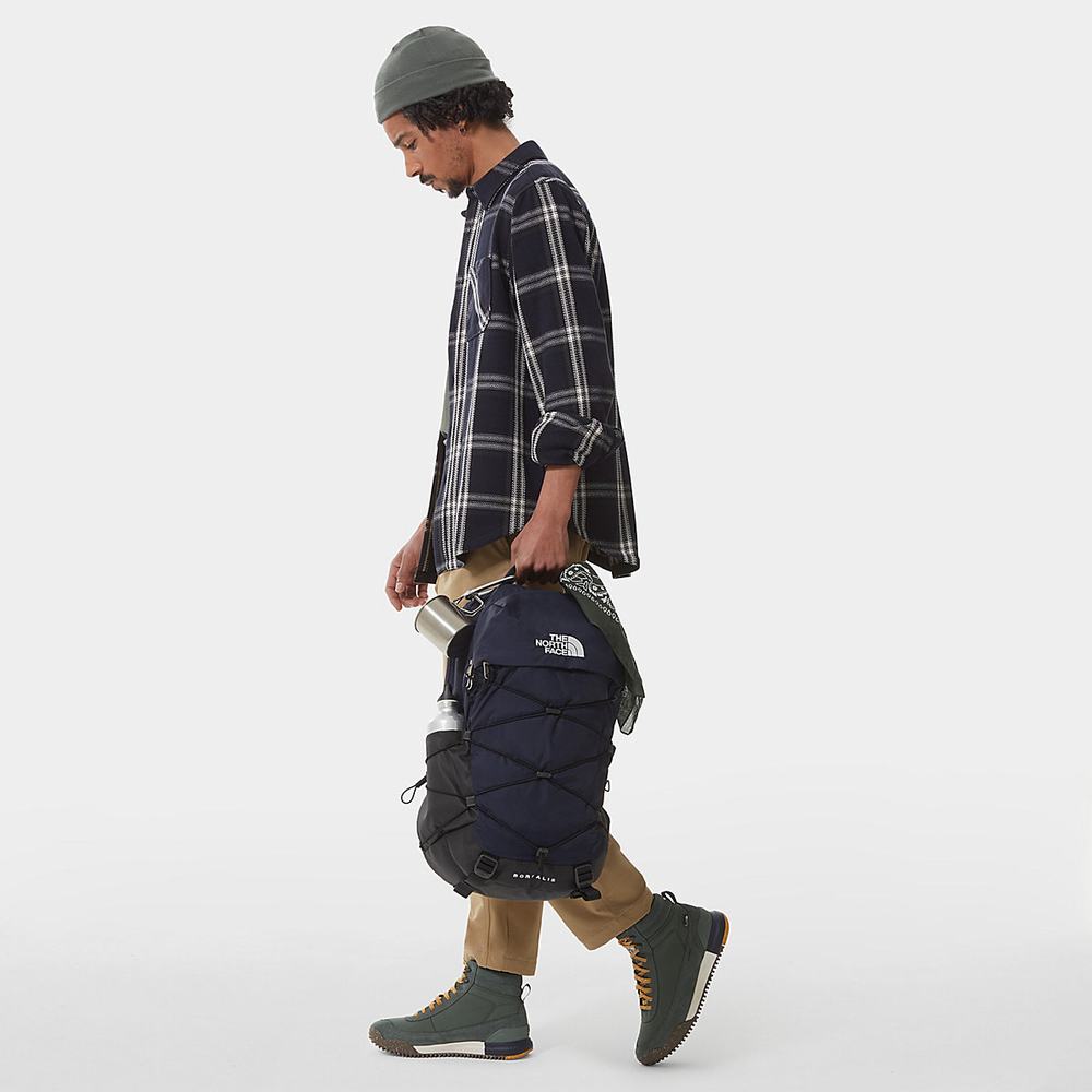 Kosele The North Face Valley Twill Panske Čierne Siva | DJE-572046