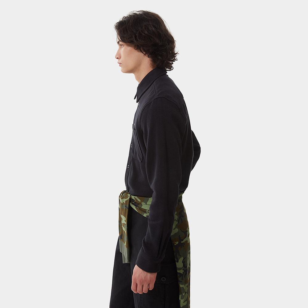 Kosele The North Face Valley Twill Panske Čierne | JOG-706952