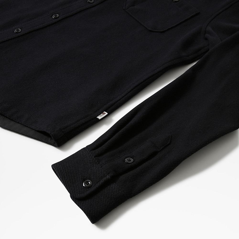Kosele The North Face Valley Twill Panske Čierne | JOG-706952