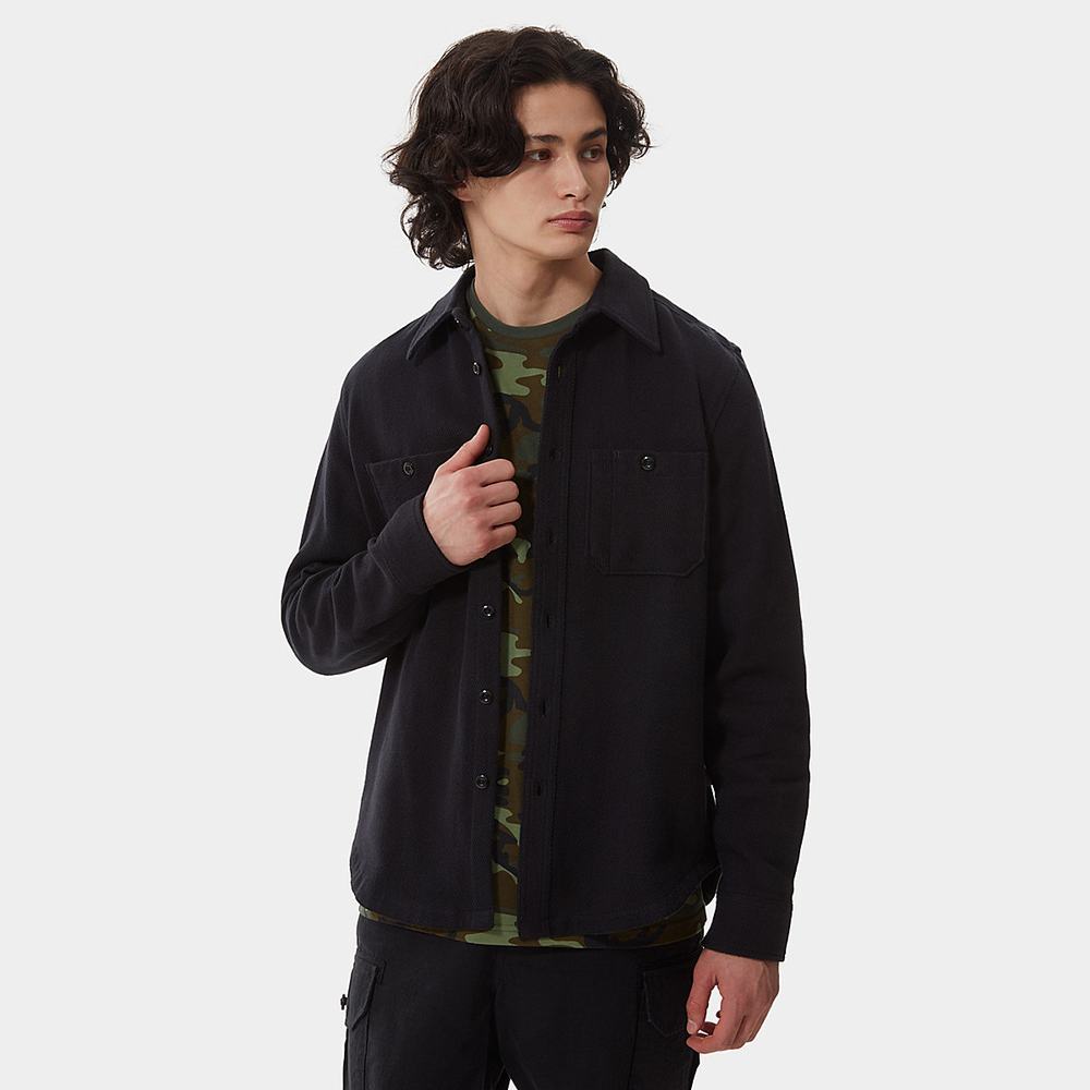 Kosele The North Face Valley Twill Panske Čierne | JOG-706952