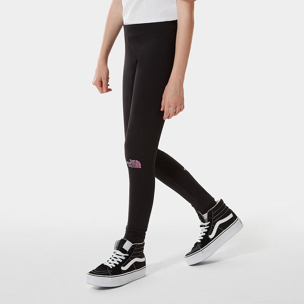 Leginy The North Face Big Logo Dievcenske Čierne Nachový | ESB-340189