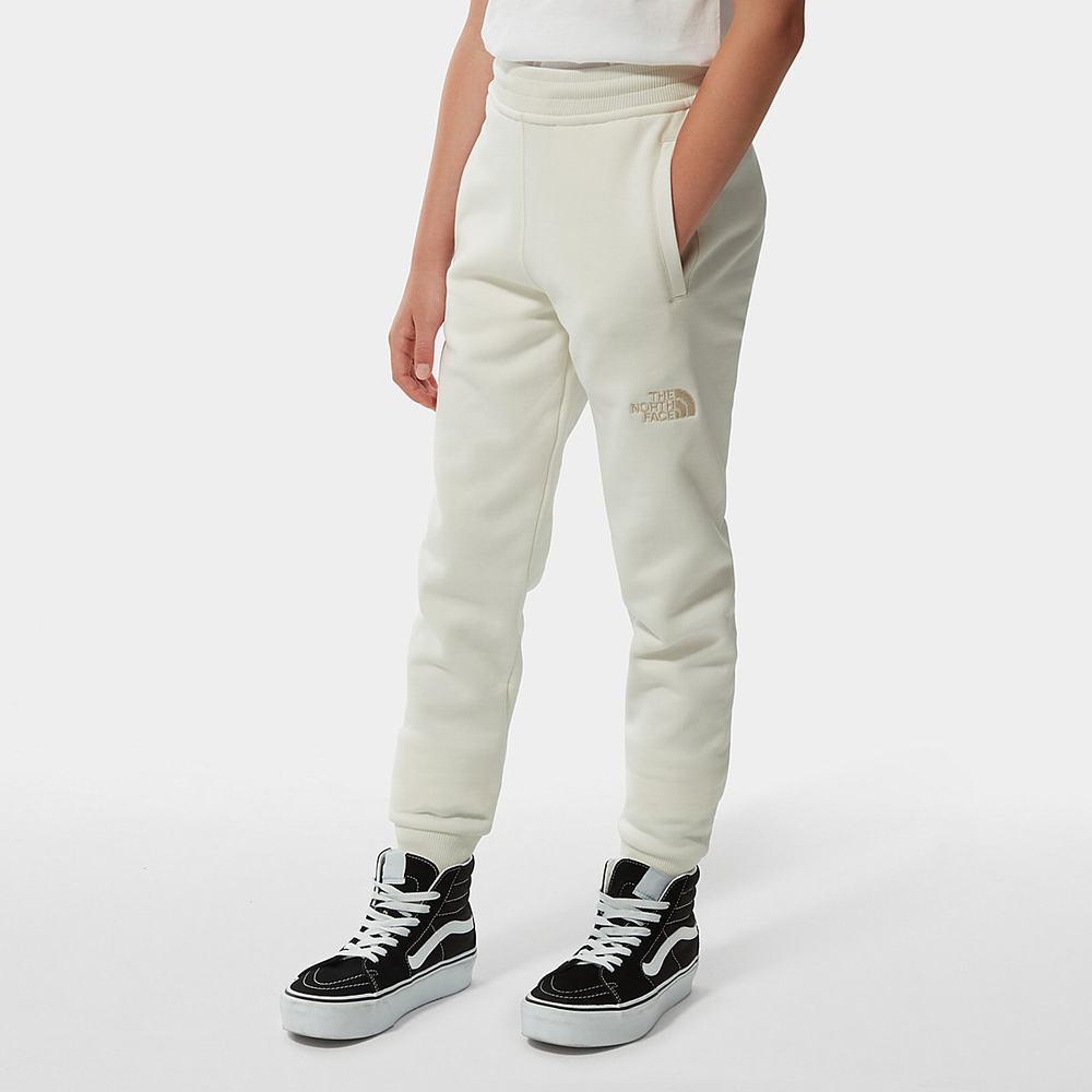 Leginy The North Face Fleece Dievcenske Biele | YBW-961702