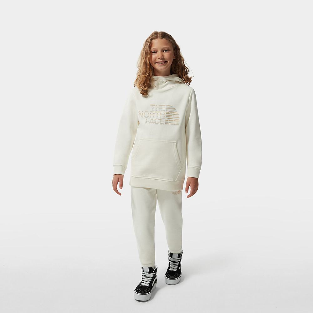 Leginy The North Face Fleece Dievcenske Biele | YBW-961702