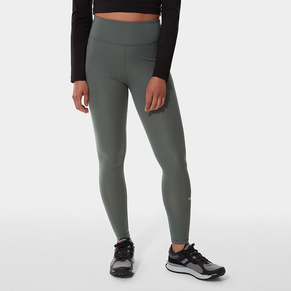 Leginy The North Face High-Waisted Damske Zelene | XMV-834069