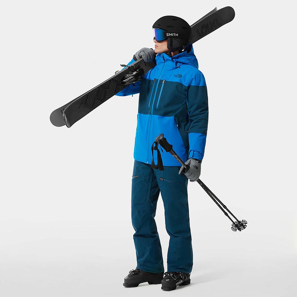 Lyžiarske Bundy The North Face Chakal Panske Modre | CEX-576283