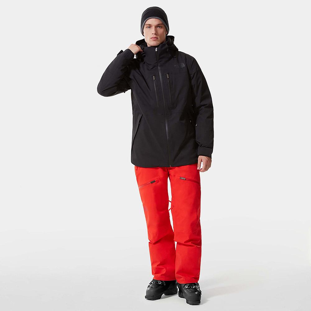 Lyžiarske Bundy The North Face Chakal Panske Čierne | GXS-094735