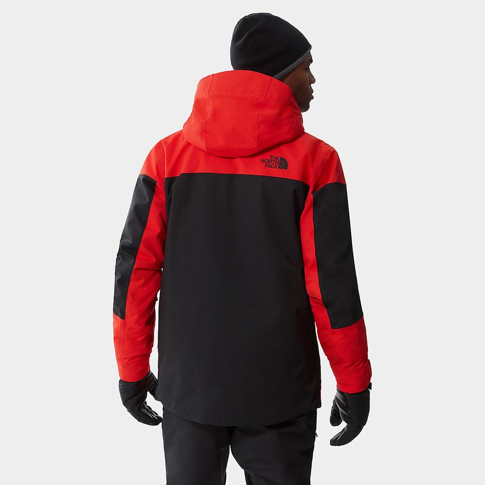 Lyžiarske Bundy The North Face Chakal Panske Červené Čierne | MQT-487659