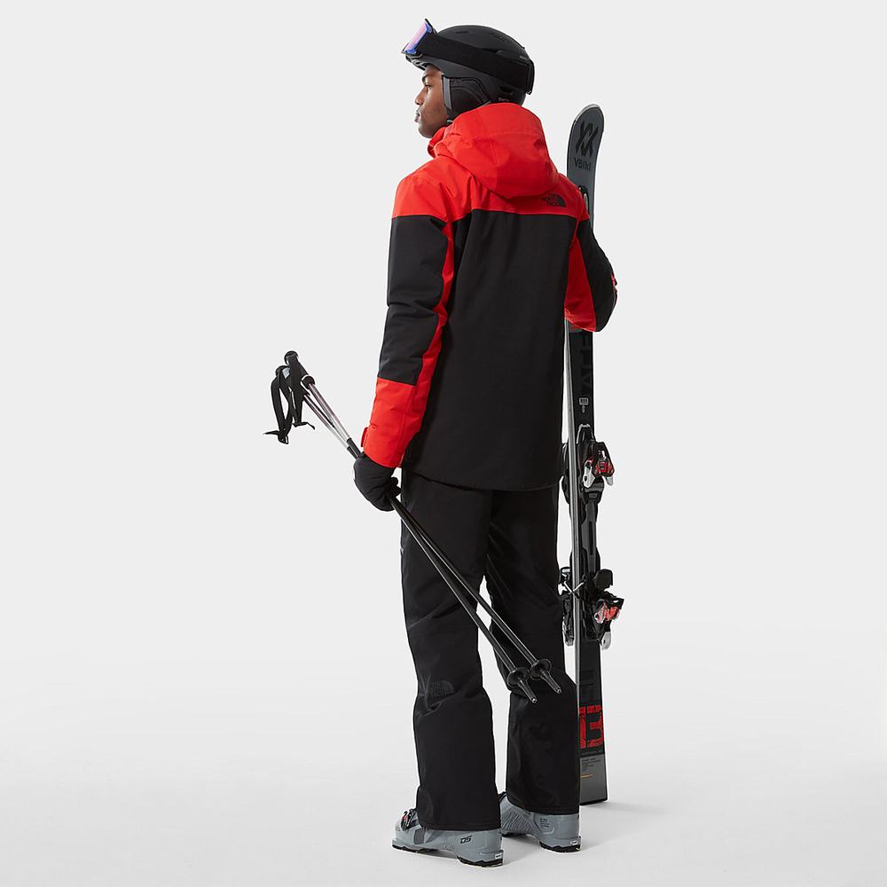 Lyžiarske Bundy The North Face Chakal Panske Červené Čierne | MQT-487659