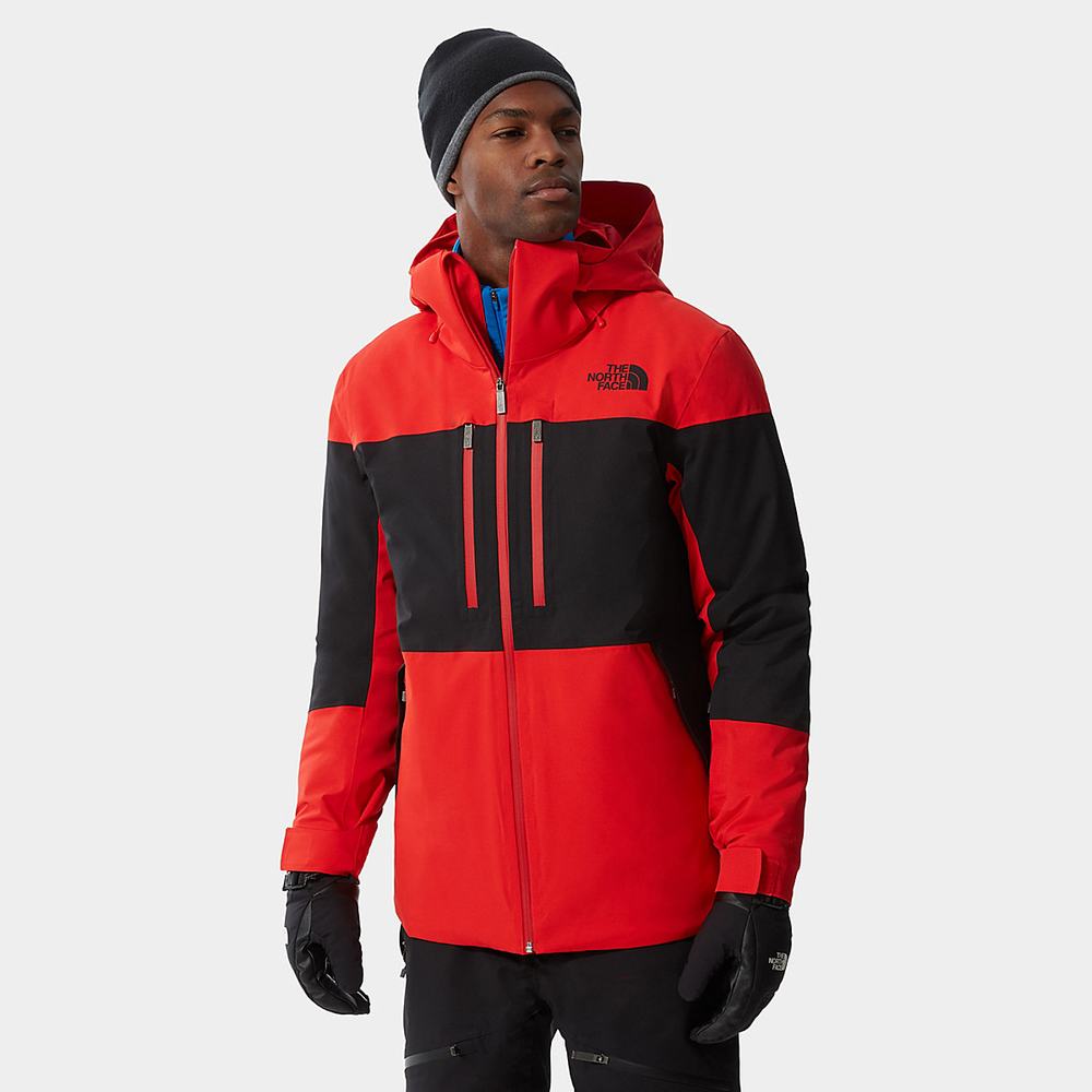 Lyžiarske Bundy The North Face Chakal Panske Červené Čierne | MQT-487659