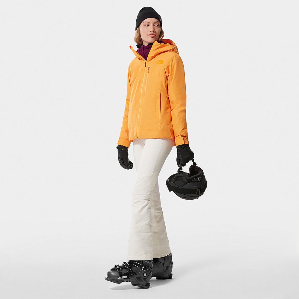 Lyžiarske Bundy The North Face Descendit Damske Žlté | CXG-583649