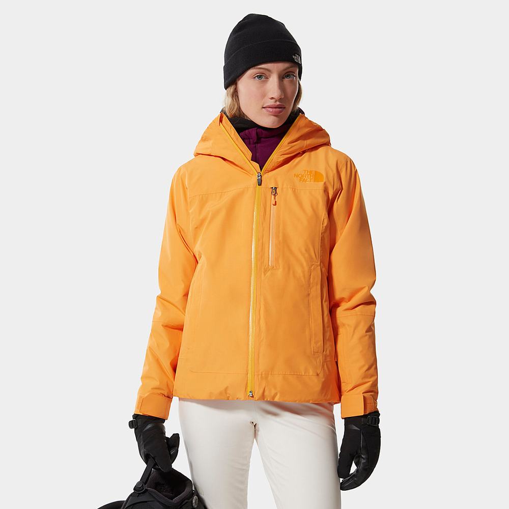 Lyžiarske Bundy The North Face Descendit Damske Žlté | CXG-583649
