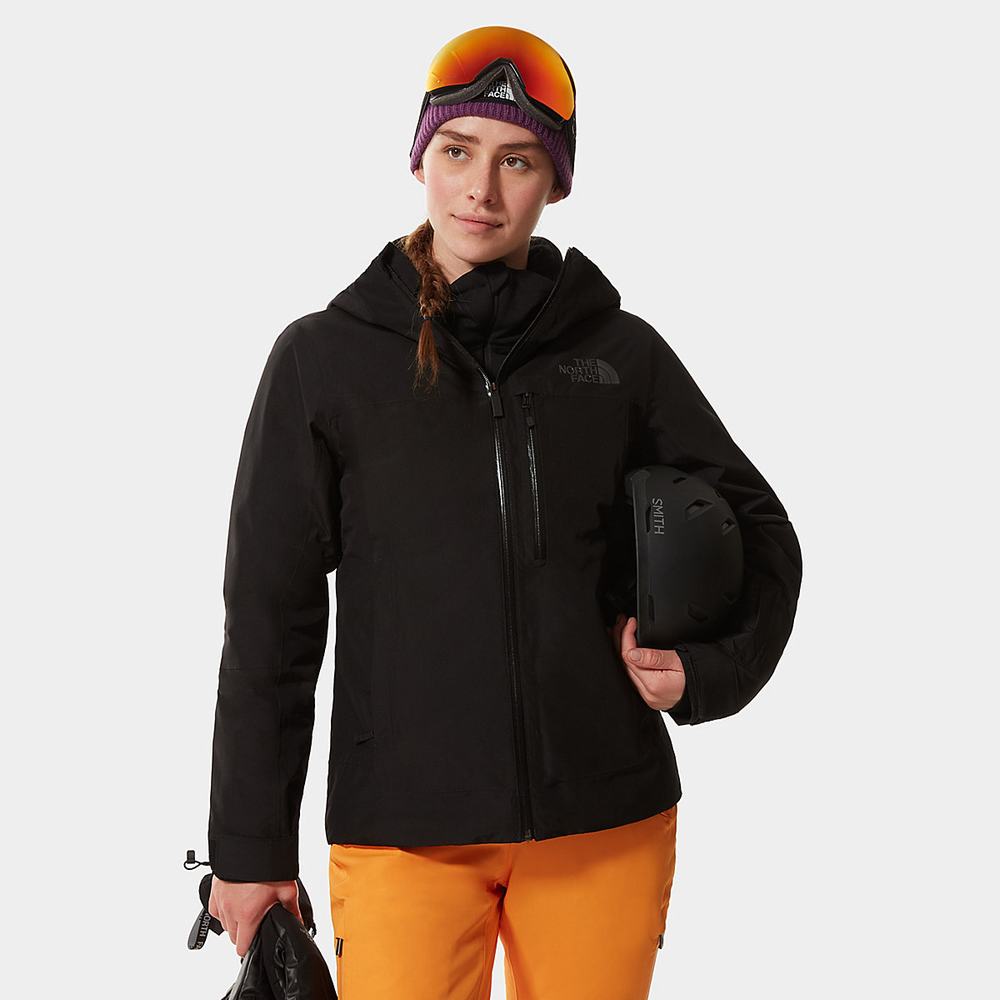 Lyžiarske Bundy The North Face Descendit Damske Čierne | DRB-816390