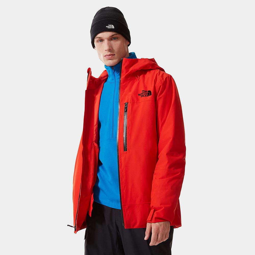 Lyžiarske Bundy The North Face Descendit Panske Červené | GKI-213579