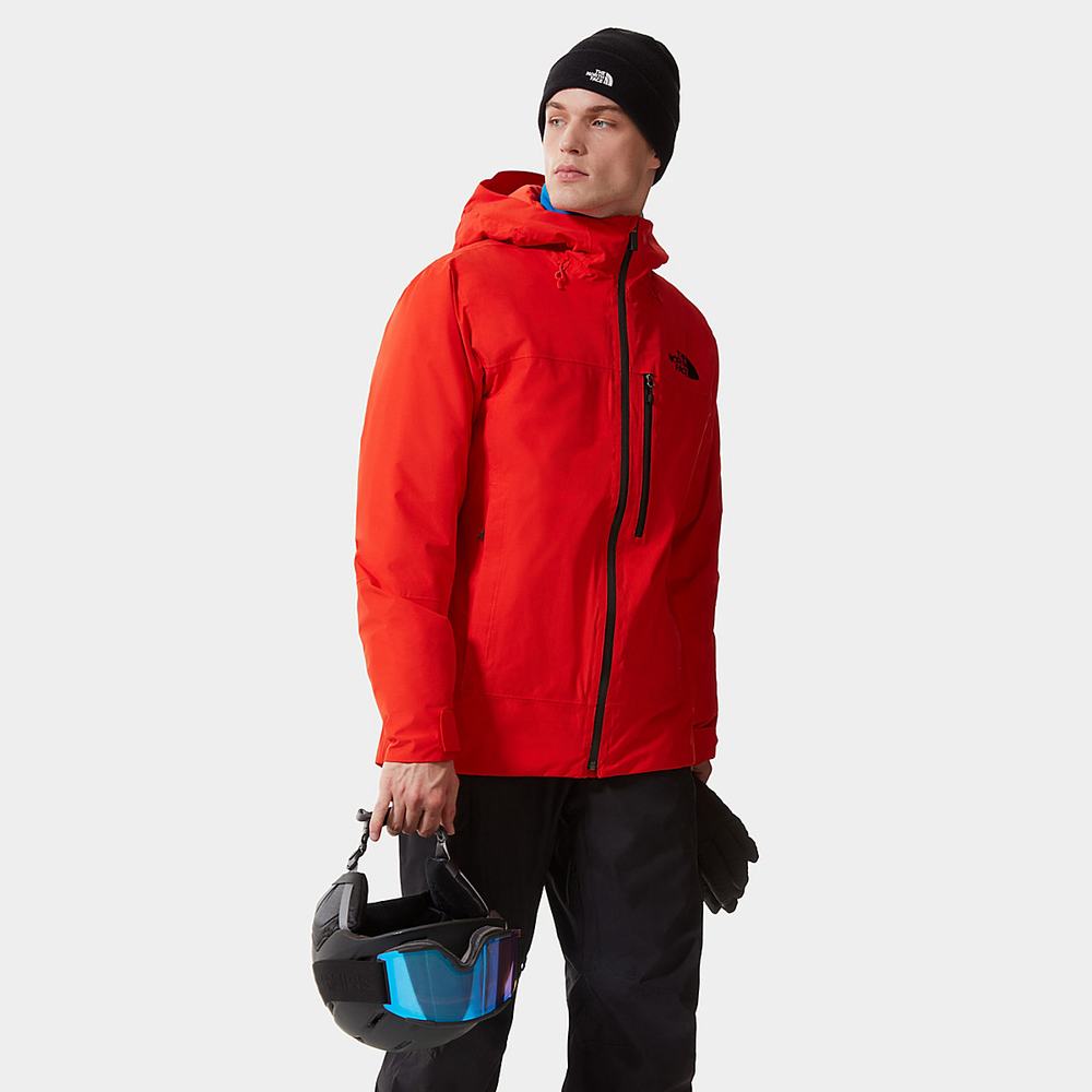 Lyžiarske Bundy The North Face Descendit Panske Červené | GKI-213579