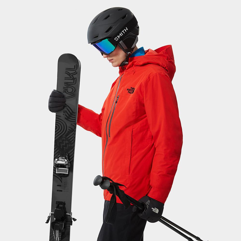 Lyžiarske Bundy The North Face Descendit Panske Červené | GKI-213579