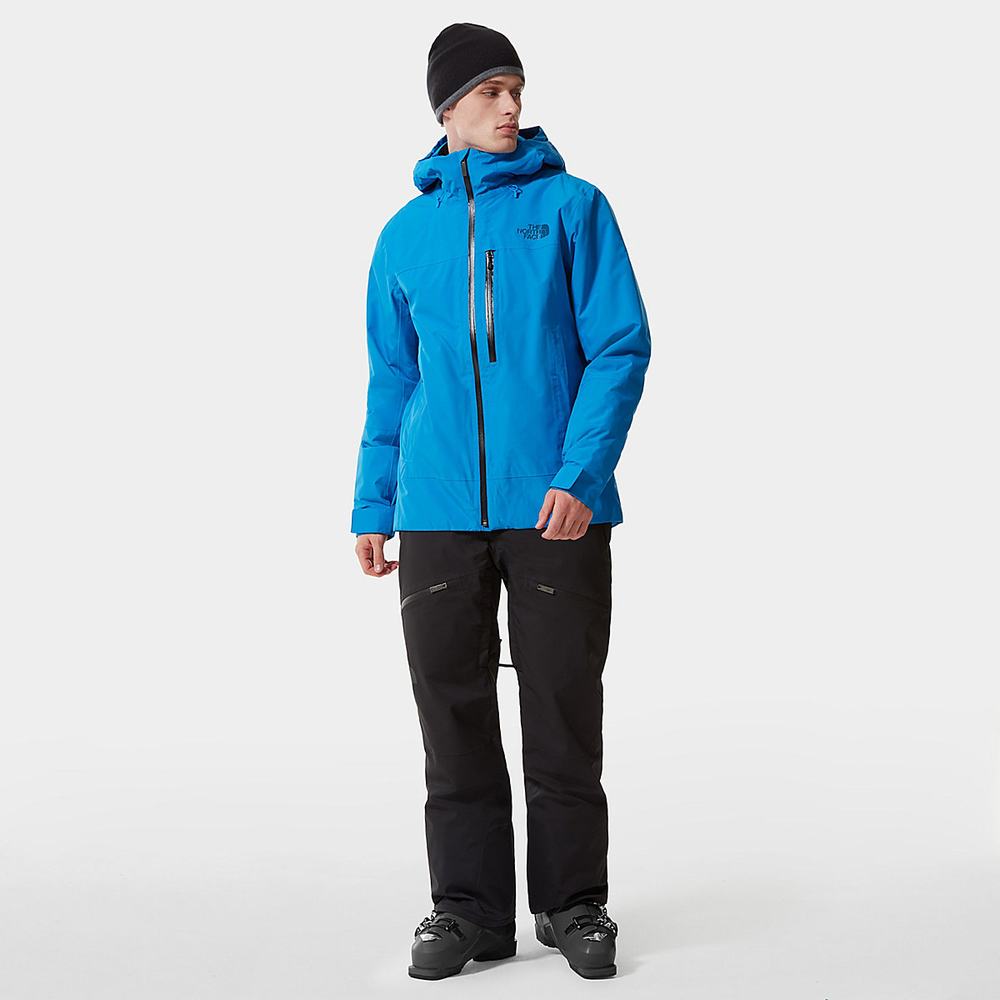 Lyžiarske Bundy The North Face Descendit Panske Modre | SMH-569304