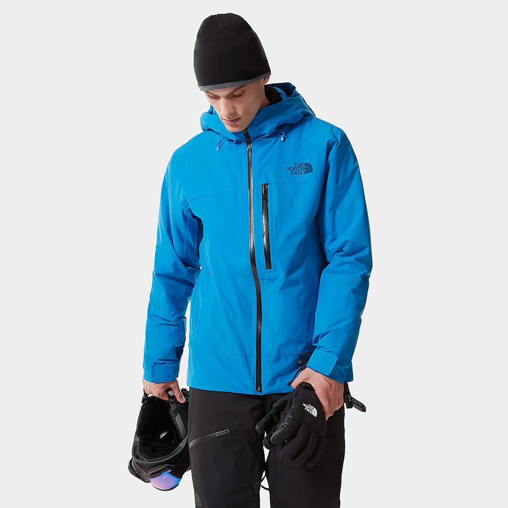 Lyžiarske Bundy The North Face Descendit Panske Modre | SMH-569304