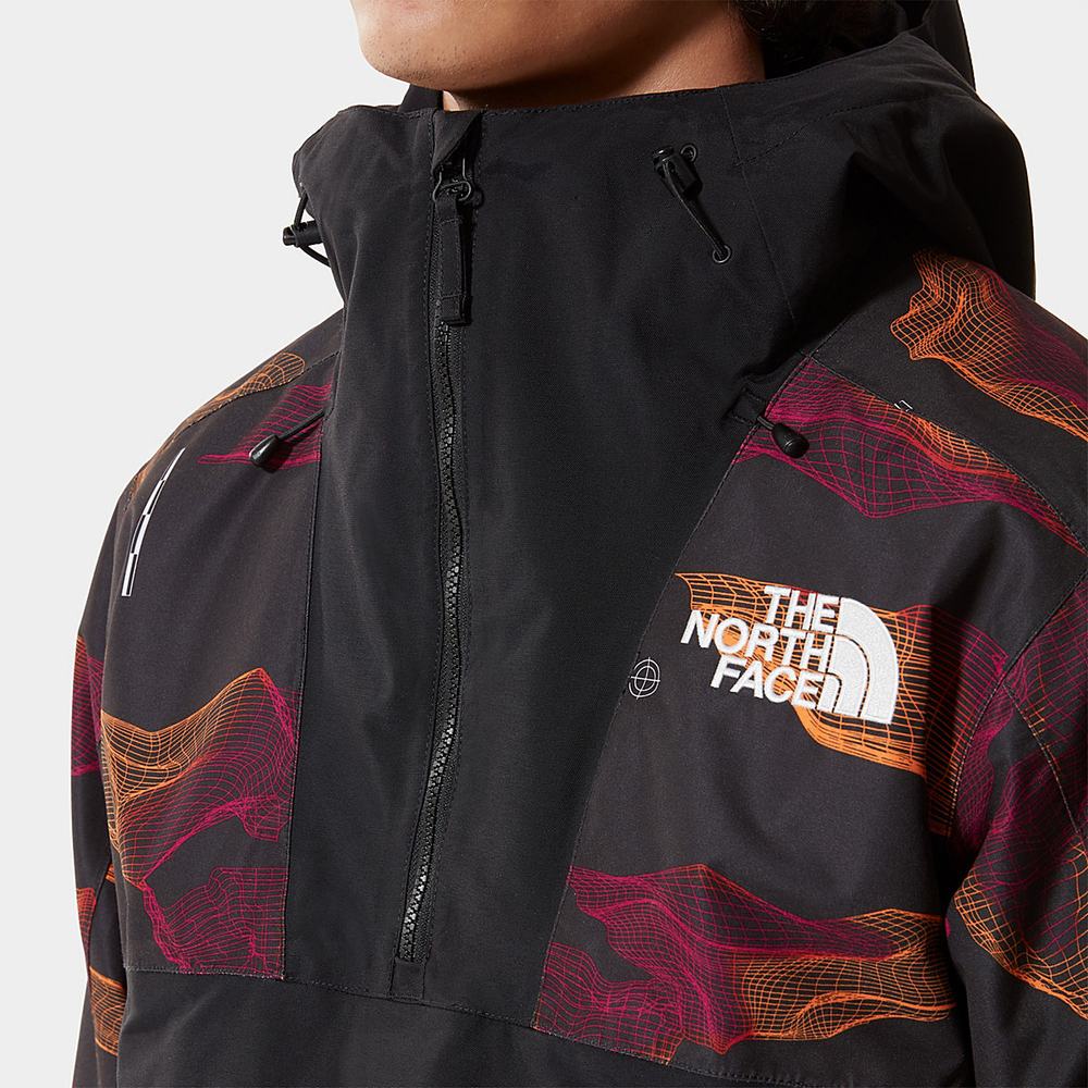 Lyžiarske Bundy The North Face Silvani Anorak Panske Čierne | PIN-968024