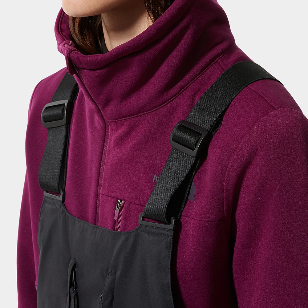 Lyžiarske Nohavice The North Face Freedom Bib Damske Čierne | OIZ-657890