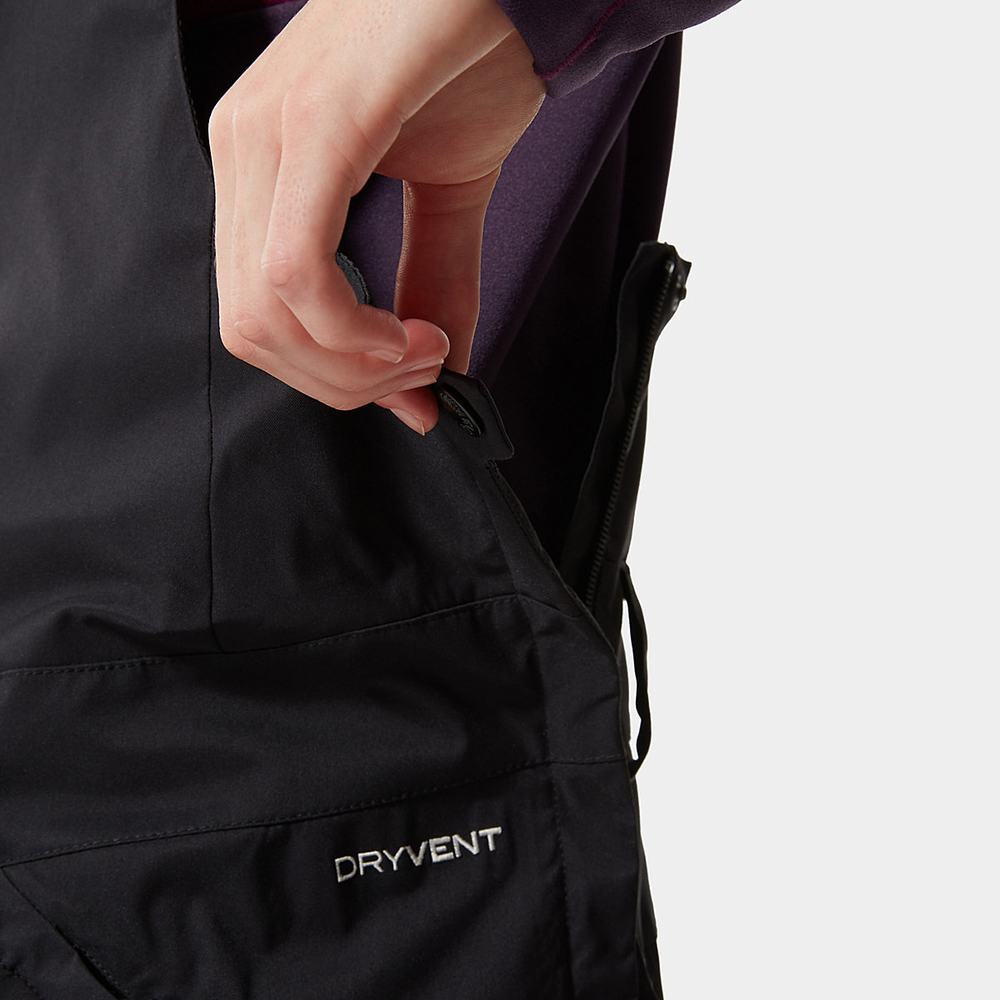 Lyžiarske Nohavice The North Face Freedom Bib Damske Čierne | OIZ-657890