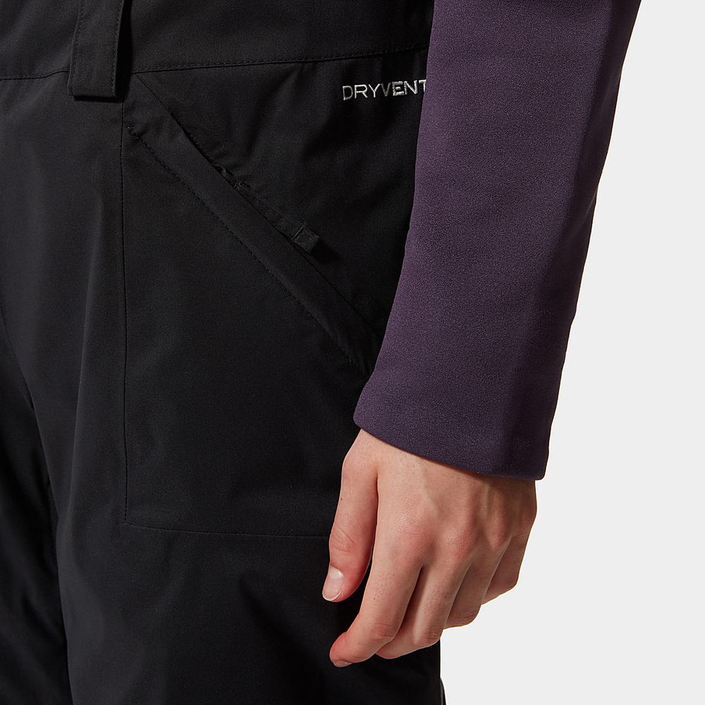 Lyžiarske Nohavice The North Face Freedom Bib Damske Čierne | OIZ-657890