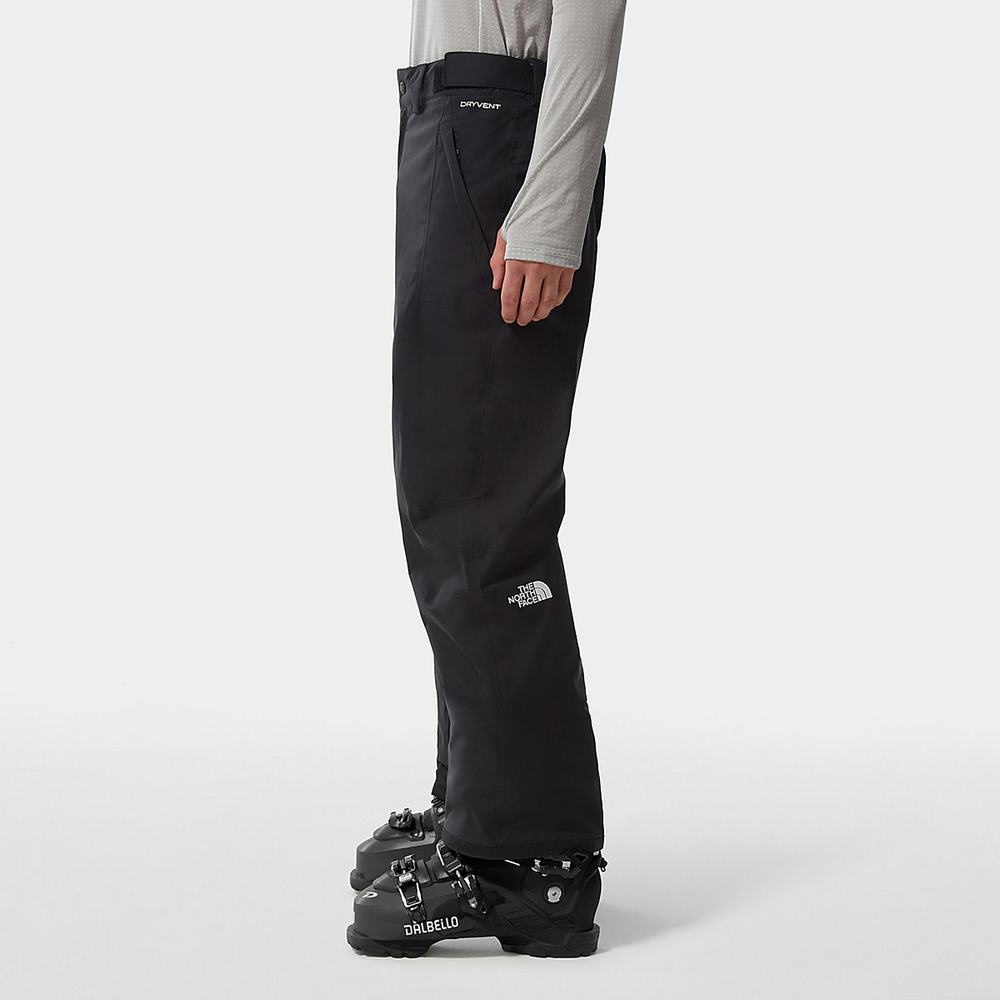 Lyžiarske Nohavice The North Face Freedom Panske Čierne | PMU-874205