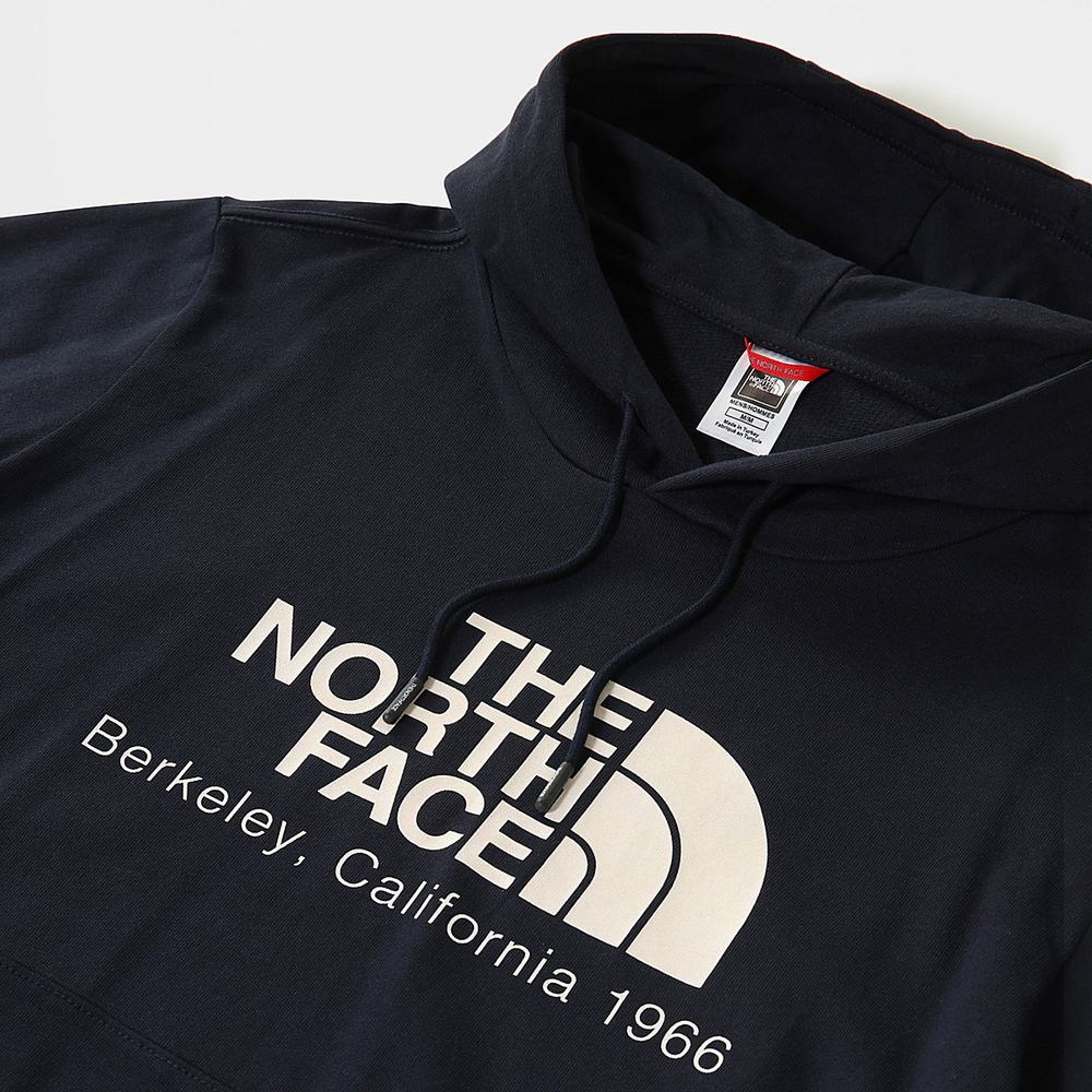 Mikiny S Kapucňou The North Face Berkeley California Panske Námornícka Modrá | BUP-312690