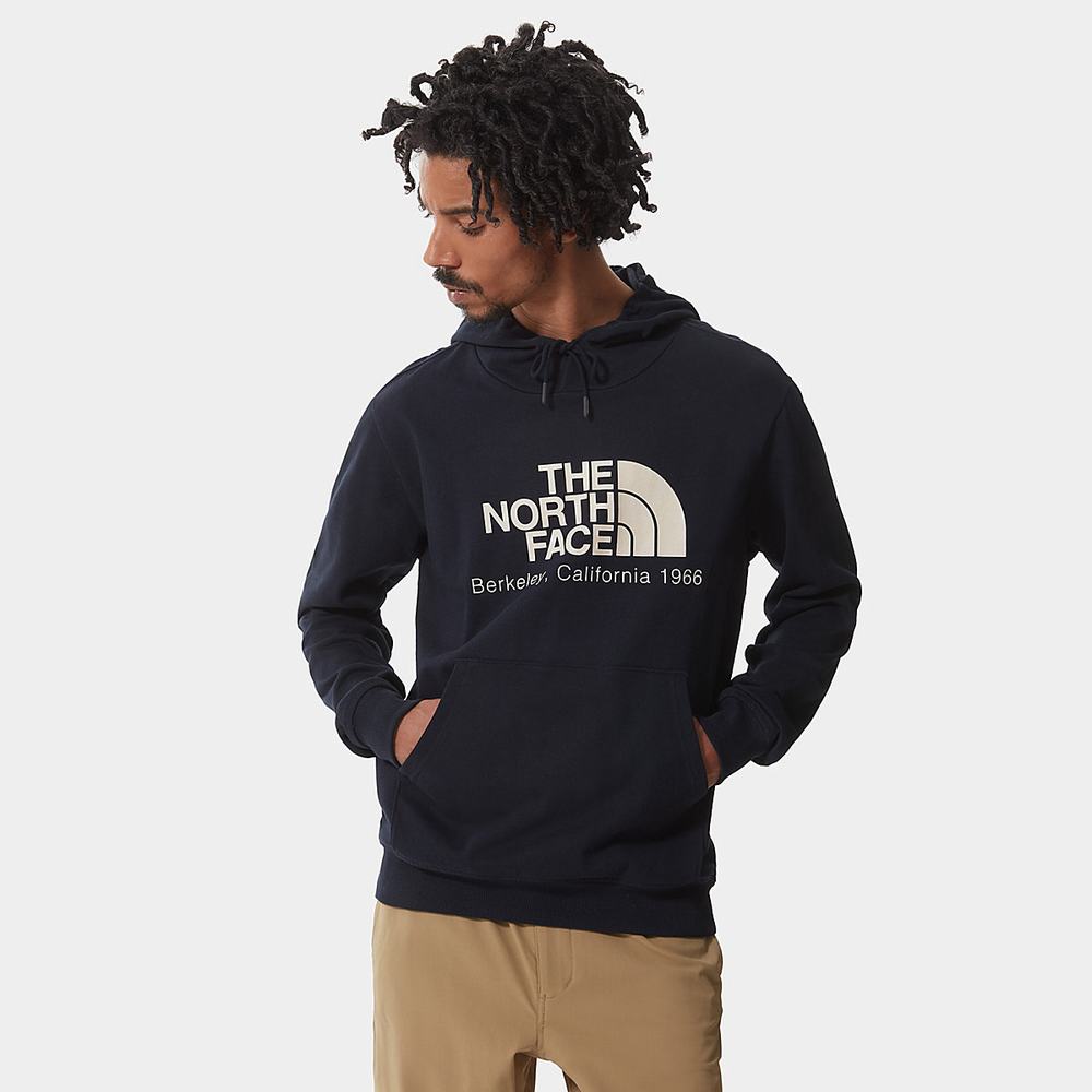 Mikiny S Kapucňou The North Face Berkeley California Panske Námornícka Modrá | BUP-312690