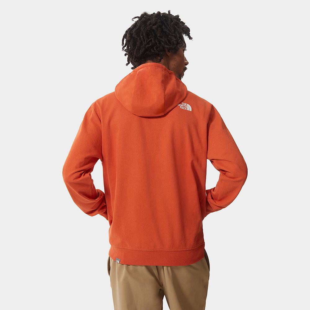 Mikiny S Kapucňou The North Face Berkeley California Panske Oranžové | SKW-204613