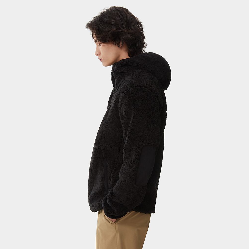 Mikiny S Kapucňou The North Face Campshire Panske Čierne | EWA-602873