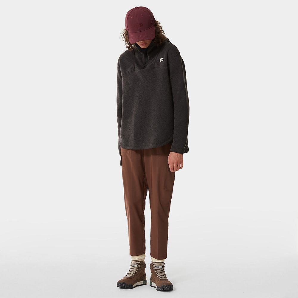 Mikiny S Kapucňou The North Face Crescent Damske Čierne | TWV-341256