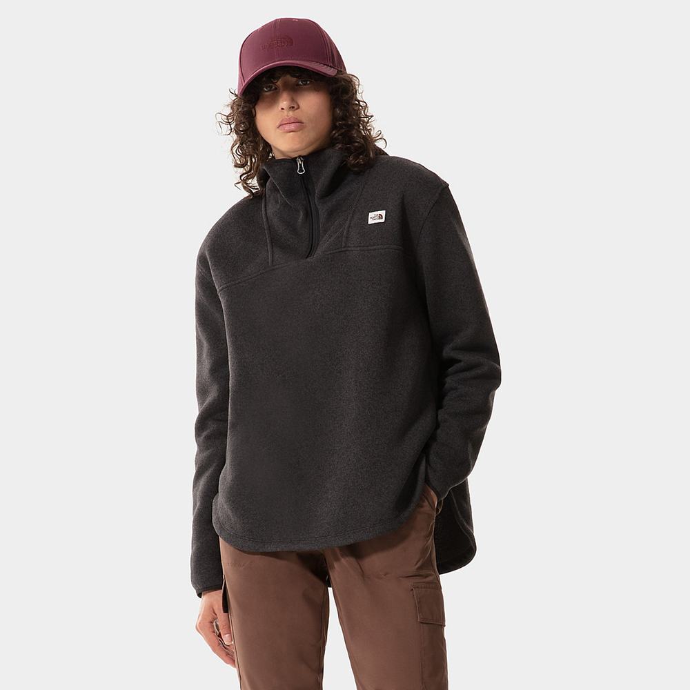 Mikiny S Kapucňou The North Face Crescent Damske Čierne | TWV-341256