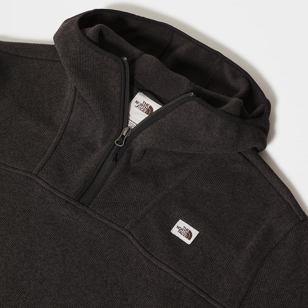 Mikiny S Kapucňou The North Face Crescent Damske Čierne | TWV-341256