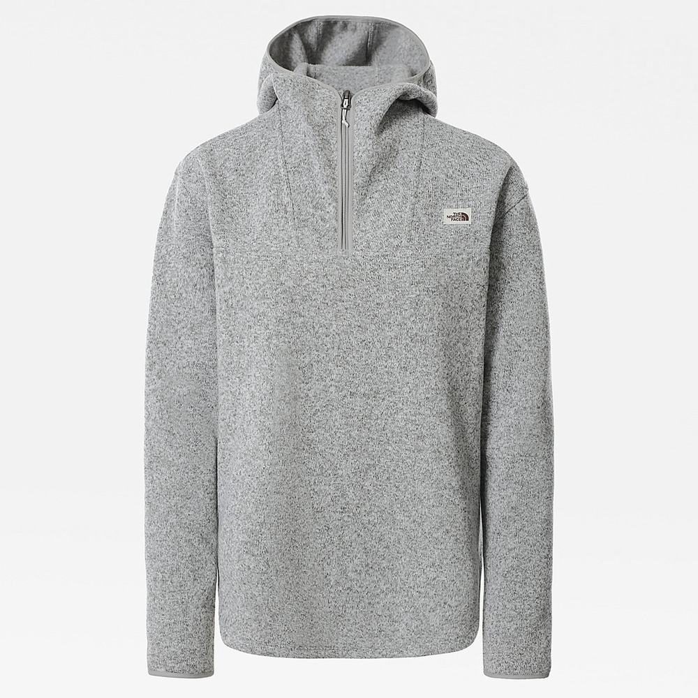 Mikiny S Kapucňou The North Face Crescent Damske Svetlo Siva | YVU-259381