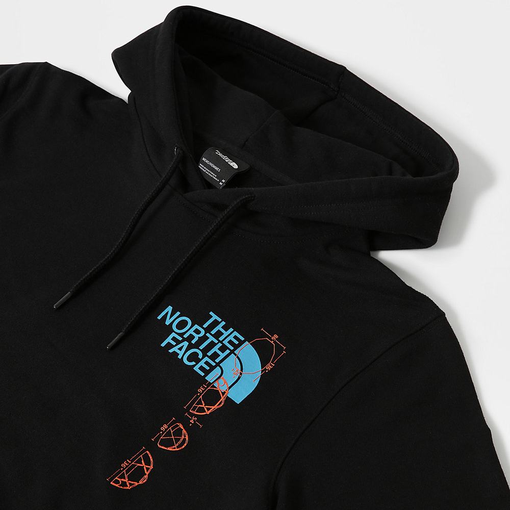 Mikiny S Kapucňou The North Face EXPEDITION GRAPHIC Panske Čierne | CBN-381256