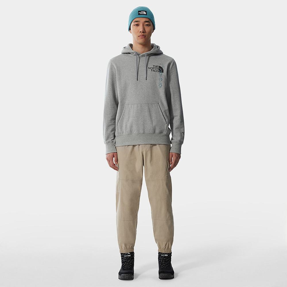 Mikiny S Kapucňou The North Face EXPEDITION GRAPHIC Panske Siva | UCP-017698