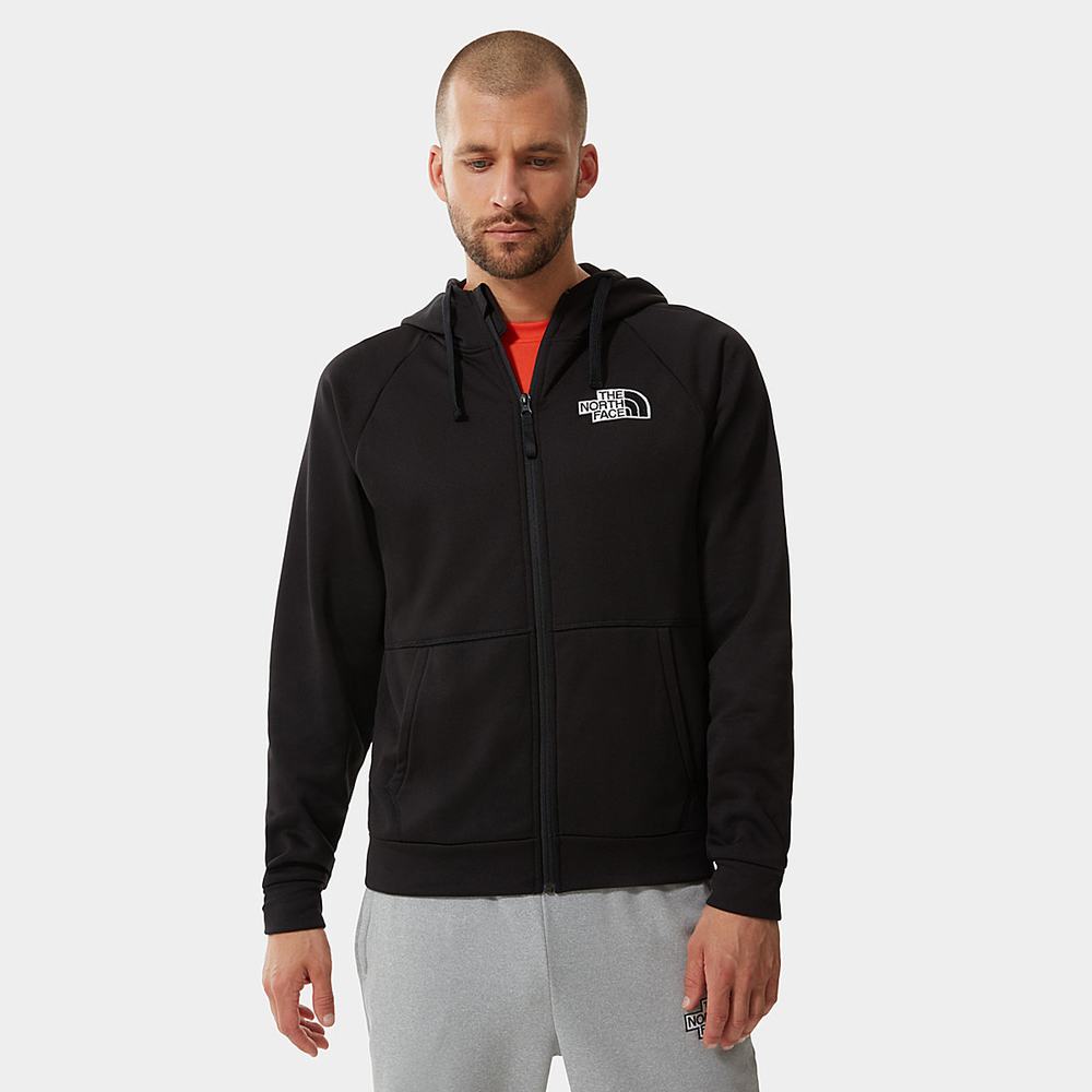 Mikiny S Kapucňou The North Face Exploration Zip-Up  Panske Čierne | NKH-945267