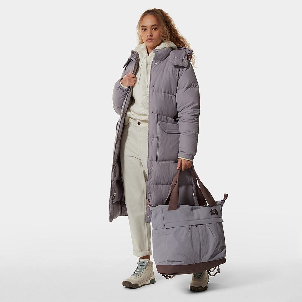Mikiny S Kapucňou The North Face HARRISON WOOL Damske Biele | IAK-514378