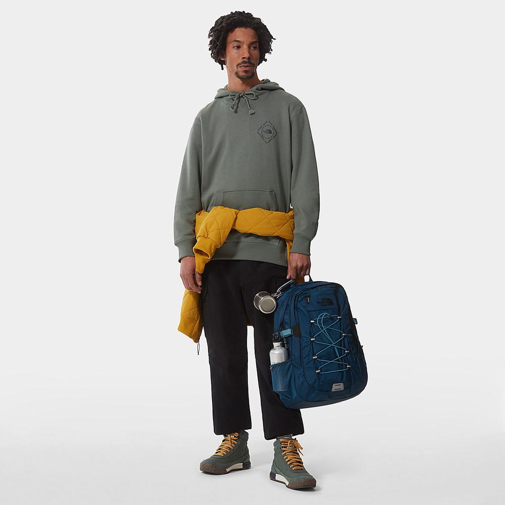 Mikiny S Kapucňou The North Face Himalayan Bottle Source Panske Zelene | EHY-469523