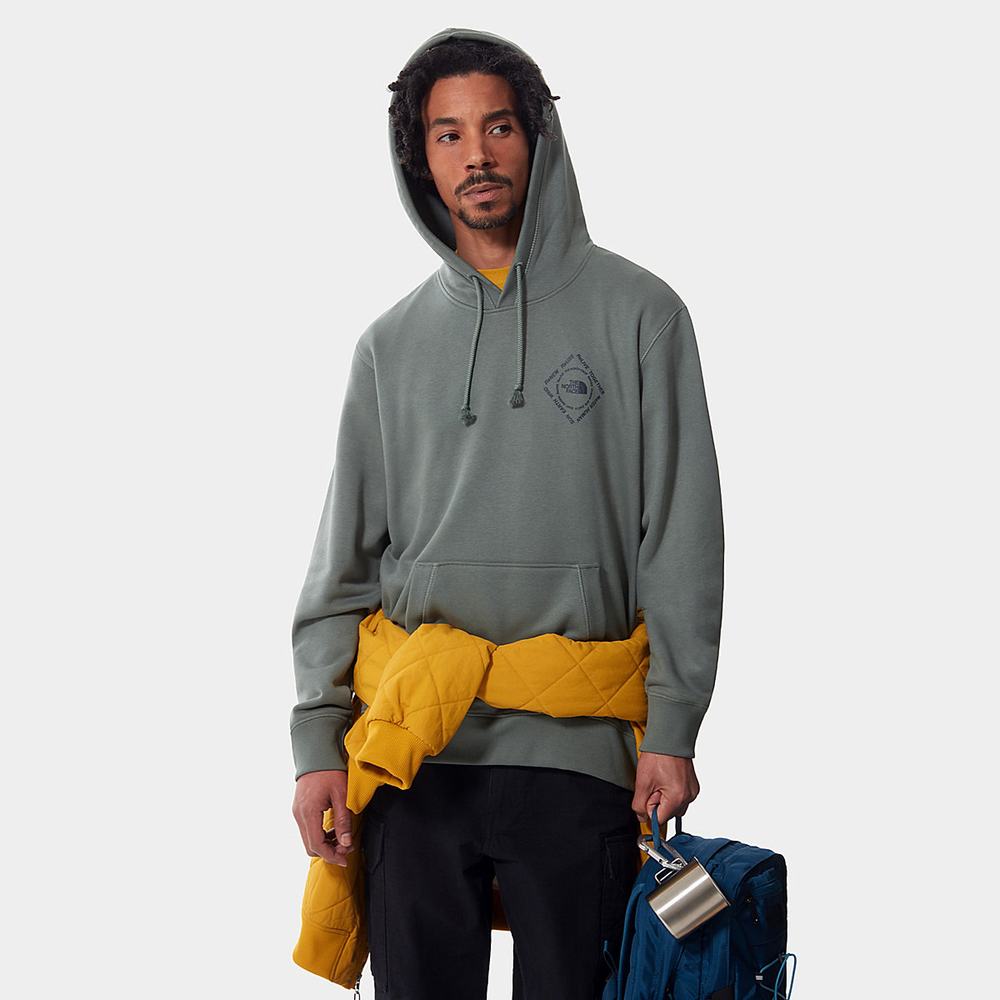 Mikiny S Kapucňou The North Face Himalayan Bottle Source Panske Zelene | EHY-469523