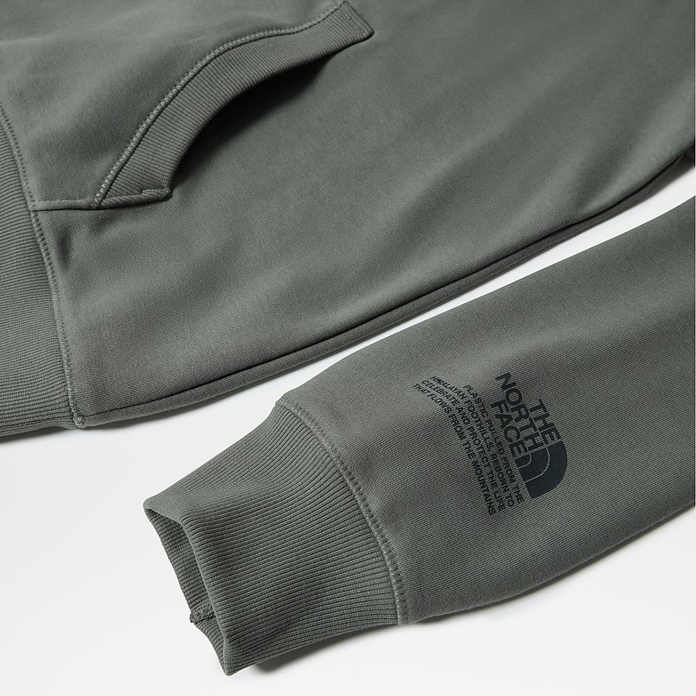 Mikiny S Kapucňou The North Face Himalayan Bottle Source Panske Zelene | EHY-469523